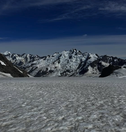 The glacier valley from the public viewpoint